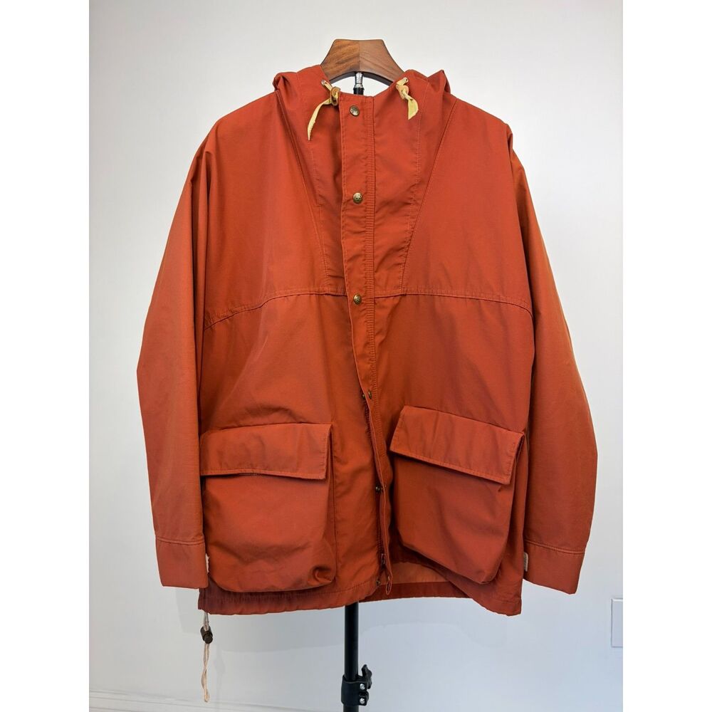 Vintage Black Tag Eddie Bauer Redwood Gortex Jacket Size L Mountain Parka Hooded